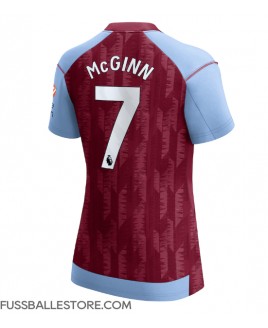 Günstige Aston Villa John McGinn #7 Heimtrikot Damen 2023-24 Kurzarm